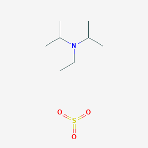 molecular formula C8H19NO3S B121025 Sulfur trioxide N-ethyldiisopropylamine complex CAS No. 143413-58-5