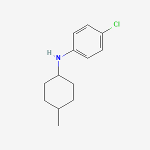 molecular formula C13H18ClN B12102516 4-chloro-N-(4-methylcyclohexyl)aniline 