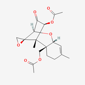 molecular formula C19H24O7 B1210254 Anguidine, 3 keto CAS No. 2269-44-5