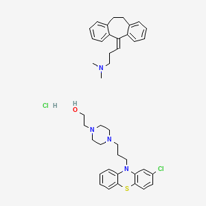 Perphenazine and amitriptyline hydrochloride