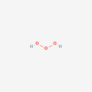 molecular formula H2O3 B1210256 Trioxidane CAS No. 12596-80-4