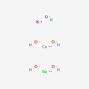 molecular formula BaCaH5KO5 B1210263 Baralyme CAS No. 39288-81-8