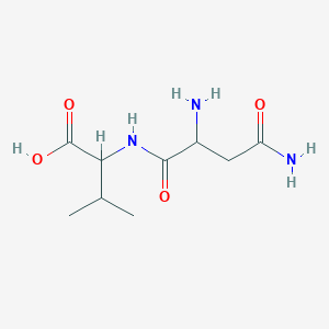 molecular formula C9H17N3O4 B12102650 Asn-Val 