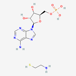 molecular formula C12H21N6O7PS B1210268 Cisticide M CAS No. 84783-77-7