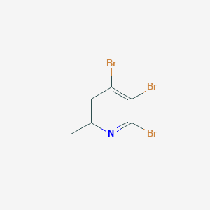 molecular formula C6H4Br3N B12102726 2,3,4-Tribromo-6-methylpyridine 