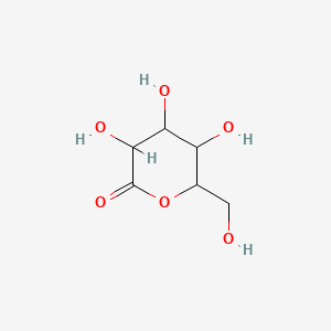 molecular formula C6H10O6 B1210275 D-(+)-Glucono-1,5-lactone CAS No. 54910-68-8
