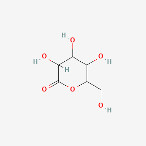 molecular formula C6H10O6 B1210275 D-Gluconic acid, delta-lactone CAS No. 54910-68-8