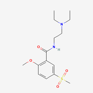 molecular formula C15H24N2O4S B1210277 Tiapride CAS No. 51012-32-9
