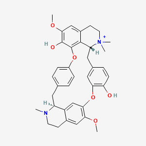 molecular formula C37H41N2O6+ B1210278 Tubocurarine CAS No. 57-95-4