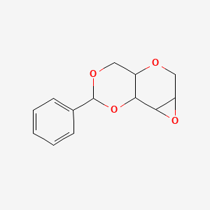 molecular formula C13H14O4 B12102797 10-Phenyl-3,6,9,11-tetraoxatricyclo[5.4.0.02,4]undecane 
