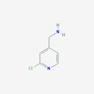 molecular formula C6H7ClN2 B121028 (2-Chloropyridin-4-yl)methanamine CAS No. 144900-57-2