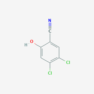 molecular formula C7H3Cl2NO B12102875 4,5-Dichloro-2-hydroxybenzonitrile 
