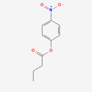 molecular formula C10H11NO4 B1210288 4-Nitrophenyl butyrate CAS No. 2635-84-9