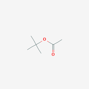 molecular formula C6H12O2 B121029 叔丁基醋酸酯 CAS No. 540-88-5