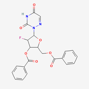 3',5'-Bis-O-benzoyl-2'-deoxy-2'-fluoro-beta-D-arabino-6-azidouridine