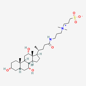 molecular formula C32H58N2O7S B1210295 Chaps CAS No. 75621-03-3