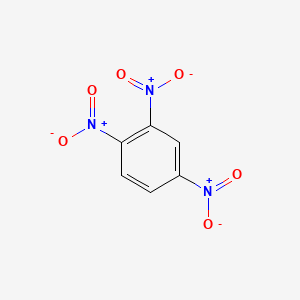 molecular formula C6H3N3O6 B1210296 1,2,4-Trinitrobenzene CAS No. 610-31-1
