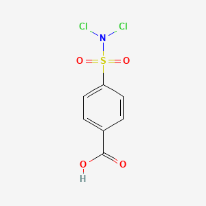 molecular formula C7H5Cl2NO4S B1210301 Halazone CAS No. 80-13-7