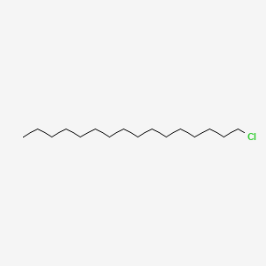 molecular formula C16H33Cl B1210310 1-Chlorohexadecane CAS No. 4860-03-1