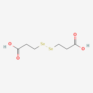 molecular formula C6H10O4Se2 B1210313 3,3'-Diselenobispropionic acid CAS No. 7370-58-3