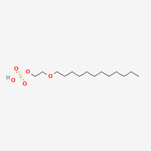 molecular formula C14H30O5S B1210316 2-Dodecoxyethyl hydrogen sulfate CAS No. 26183-44-8