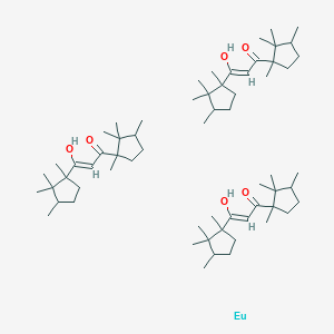 molecular formula C63H108EuO6 B12103174 Europium tris(d,d-dicampholylmethanate) 