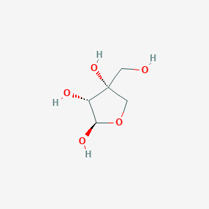 molecular formula C5H10O5 B1210329 β-D-阿卓糖 CAS No. 36465-64-2