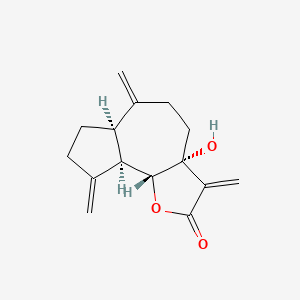 molecular formula C15H18O3 B1210331 7alpha-Hydroxydehydrocostus lactone CAS No. 64225-27-0