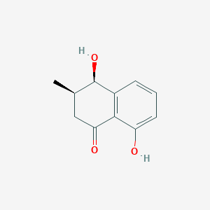 molecular formula C11H12O3 B1210339 Isoshinanolone 