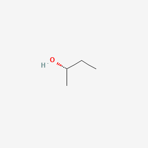 molecular formula C4H10O B1210342 (S)-(+)-2-butanol CAS No. 4221-99-2