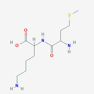 molecular formula C11H23N3O3S B12103451 Methionyllysine 