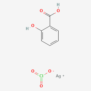 molecular formula C7H6AgClO6 B1210363 Silargent CAS No. 79084-80-3