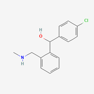 molecular formula C15H16ClNO B1210369 Setazindol CAS No. 28570-99-2