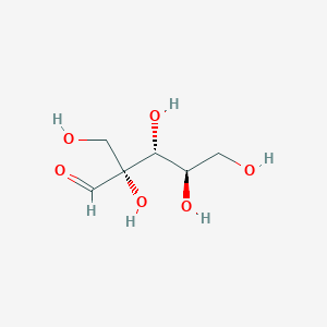 molecular formula C6H12O6 B1210370 Hamamelose CAS No. 4573-78-8