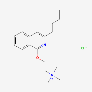 molecular formula C18H27ClN2O B1210375 Trimethisoquin CAS No. 69311-91-7