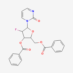 3',5'-Bis-O-benzoyl-2'-deoxy-2'-fluoro-4-deoxy-arabinouridine