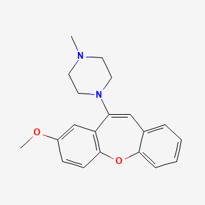molecular formula C20H22N2O2 B1210385 Metoxepin CAS No. 22013-23-6