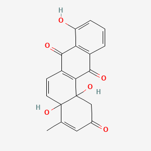 molecular formula C19H14O6 B1210391 Antibiotic SS-228 Y CAS No. 56257-16-0