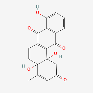 molecular formula C19H14O6 B1210391 抗生素 SS-228 Y CAS No. 56257-16-0