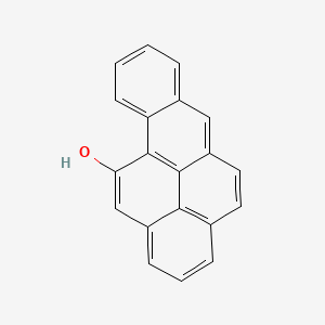 molecular formula C20H12O B1210394 11-Hydroxybenzo[a]pyrene CAS No. 56892-32-1