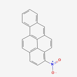 molecular formula C20H11NO2 B1210395 3-Nitrobenzo(a)pyrene CAS No. 70021-98-6
