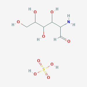 molecular formula C6H15NO9S B12103998 D-Glucosamine Sulfate Salt 