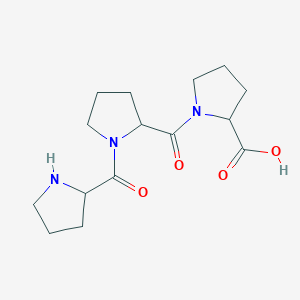 molecular formula C15H23N3O4 B12104009 H-Pro-Pro-Pro-OH 