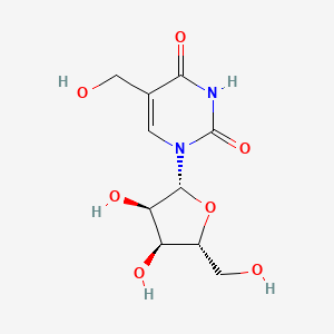 molecular formula C10H14N2O7 B1210401 5-Hydroxymethyluridine CAS No. 30414-00-7