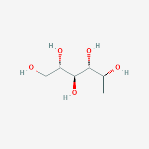 molecular formula C6H14O5 B1210403 6-Deoxyallitol CAS No. 95120-27-7