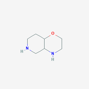 molecular formula C7H14N2O B12104037 octahydro-2H-pyrido[4,3-b]morpholine 