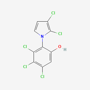 B1210405 Neopyrrolomycin CAS No. 131956-34-8
