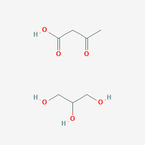 molecular formula C7H14O6 B1210406 Monoacetoacetin CAS No. 66523-11-3