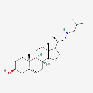 molecular formula C26H45NO B1210414 23-Azacholesterol CAS No. 29588-39-4
