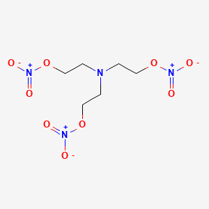 molecular formula C6H12N4O9 B1210428 Trolnitrate CAS No. 7077-34-1